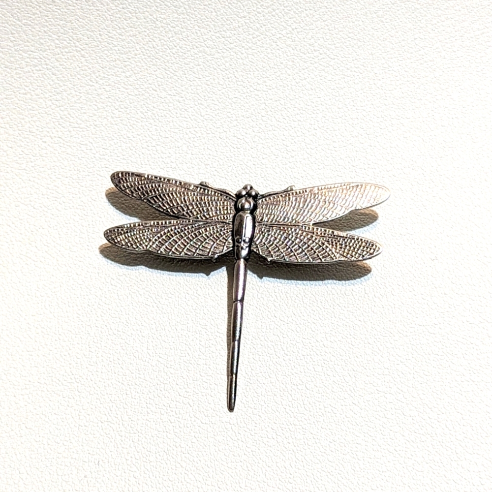 Vintage Silver-toned Dragonfly Pendent/Brooch